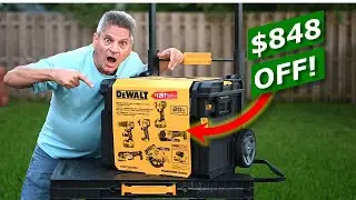 ЛУЧШЕЕ предложение от Dewalt по набору инструментов за всю историю? Распаковка DCKTS600M2, распродажа в Чёрную пятницу