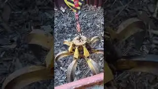 Discharging scrap metal at chittagong, bangladesh.