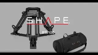 SHAPE 1-STAGE BABY TRIPOD LEGS 100MM BOWL WITH GROUND SPREADER