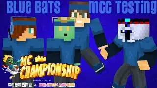 Dressing as the BLUE BATS in MCC... (MCC TEST HIGHLIGHTS)