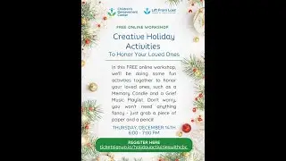 Creative Holiday Activities to Honor Your Loved Ones with CBC
