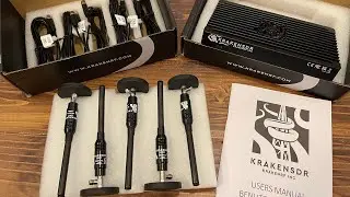 Распаковка комплекта KrakenRF KrakenSDR и KrakenAntenna
