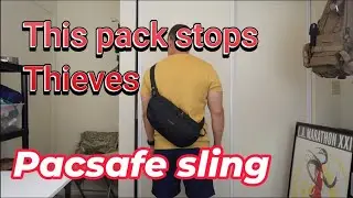 Это самая крутая сумка-слинг с защитой от кражи? Pacsafe Metrosafe X
