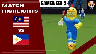 Gunner's AFC | Malaysia V The Philippines | Gameweek 5 | Group Stages