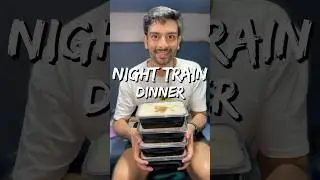 Delicious Dinner in 2nd AC: Superfast Express Train! 🚂🍛🌶️