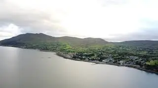 4K Panorama Carlingford Lough Warrenpoint Harbour