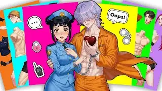 Police HUNTRIX ZOEY Arrested by Love for SAJA BOYS MYSTERY! - KPOP DEMON HUNTERS | Sticker Book DIY