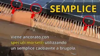 ISIDORO® SYSTEM - Barriera universale antivolatili per pannelli solari