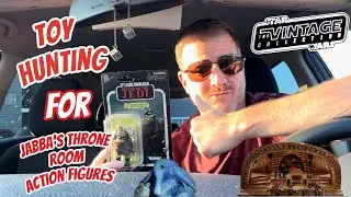 Toy Hunting for Star Wars Vintage Collection Jabba's Palace/Throne Room Action Figures!