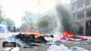 Workers Riot at Udyog Vihar in Gurgaon, 100 Injured - TOI