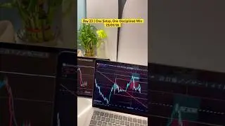 Day 23 | One Setup, One Disciplined Win #trading #trader #tranding #tradingjourney #stockmarket