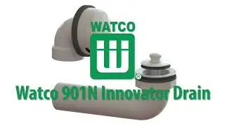 Innovator 901N Tub Drain--One-piece strainer body and drain elbow
