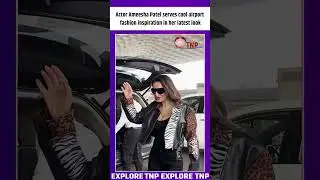 Actor Ameesha Patel serves cool airport fashion inspiration in her latest look