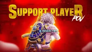 SUPPORT PLAYER ROLE PLAYED VERY WELL | BGMI COMPETITIVE GAMEPLAY 🔥