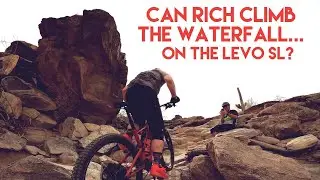 Rich VS The Waterfall: Can I Climb it on The Levo SL?
