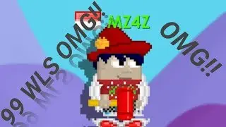 Growtopia ~Set Challenge Use 100 Wls Omg!!! (99 WLS)