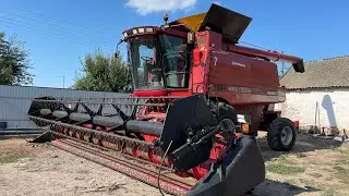 Кейс 2388 Ціна 🔥 Обслуговування Жатка на комбайні👍Готуємо під флекс під сою👌