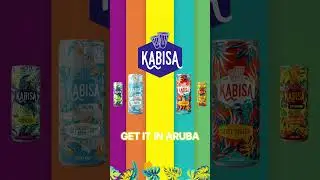 Kabisa Energy Drink has officially arrived in Aruba!