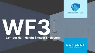 The Contour WF3 Half-Height Shower Enclosure