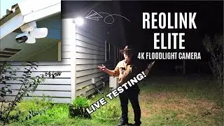 Best Reolink Elite Floodlight Camera Review 🔦4K Night/Day & App Setup!