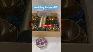 Premium wedding Return Gifts || Brass coffee filter set || Brass cup & Saucer set