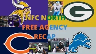 NFC NORTH Free Agency Reaction and Grades