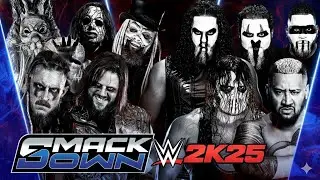 The Wyatt Sicks defend WWE Tag Team Championship against The MFTs WWE 2K25 