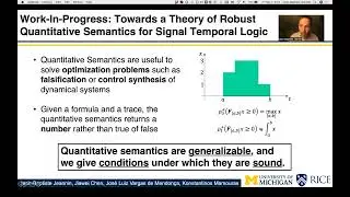 Work-in-Progress: Towards a Theory of Robust Quantitative Semantics for Signal Temporal Logic