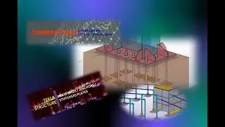 Modelización en TEKLA STRUCTURE de Placa Base /Anclas / Atiesadores junto con una zapata aislada