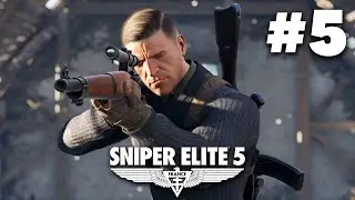 SNIPER ELITE 5 Gameplay Walkthrough Part 5 - MISSION 5 (PS5)