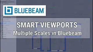 Bluebeam: Освойте работу с несколькими видовыми окнами и калибровку масштаба на одном листе.