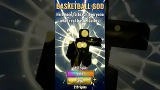 ROLLING BASKETBALL GOD | BASKETBALL ZERO #basketballzero #basketballrivals #roblox