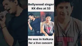 Bollywood singer kk dies at 53,he was in live concert.