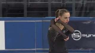 Lea Serna – 2021/2022 French Figure Skating Championships SP (better quality)