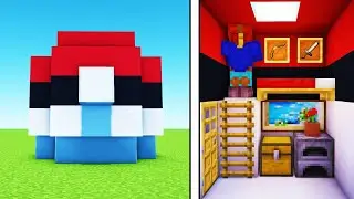 Урок Minecraft: как сделать стартовый домик для покебола