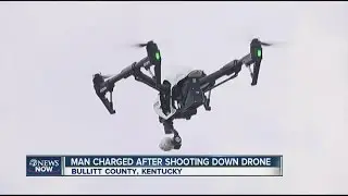 Dad shoots down drone hovering over sunbathing daughter