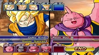 SUPER SAIYANS VS MAJIN BUU (FORMAS) (COM VS COM) - Dragon Ball Z Budokai Tenkaichi 3