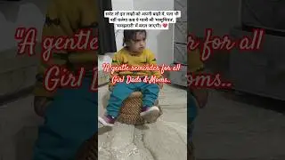 Time, please slow down. She&rsquo;s growing too fast! #ytshorts #emotional #babygirl #viral #trending