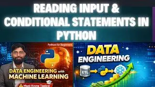 Python Basics: Taking Input & Conditional Statements Explained Easily