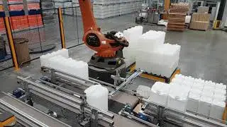 Bottle diverter & Kuka operation