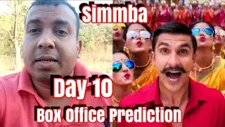 #Simmba Movie Box Office Prediction Day 10