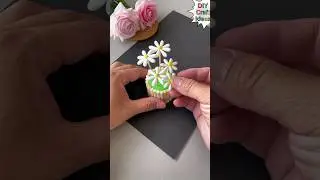 Diy toothpick craft | Handmade decorative crafts idea #shorts #art #diy #asmr
