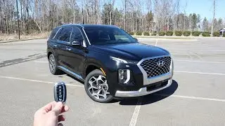 2021 Hyundai Palisade Calligraphy: Start Up, Test Drive, Walkaround and Review