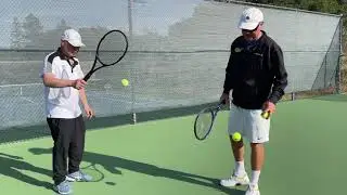 WHAT ARE THE EASIEST WAYS TO PICK UP TENNIS BALLS?  COACH ROB TEACHES ME!