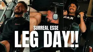 NO LIMITE!!! LEG DAY INSANO💀