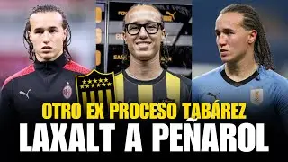 Diego Laxalt presentado en Peñarol (Pedido por Diego Aguirre)