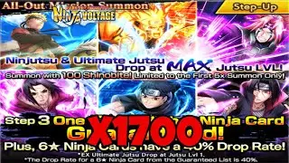 All Out Mission Summons 🔥1700 🔥Shinobites [Nxb Nv]