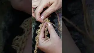 Sew crochet, beginners, slipper #crochet #ganchillo #asmr #sewcrochet #granny
