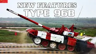 China's Type 96B tank showcases the new version at the International Army Games