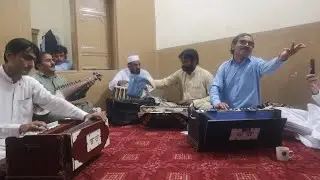 bannu hujra majlas poet & singer laiq zaman sadaf. حجره مجلس لایق زمان صدف